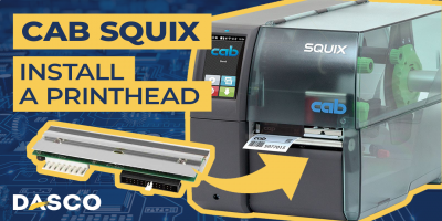 How to Install a Printhead on the Cab Squix Printer